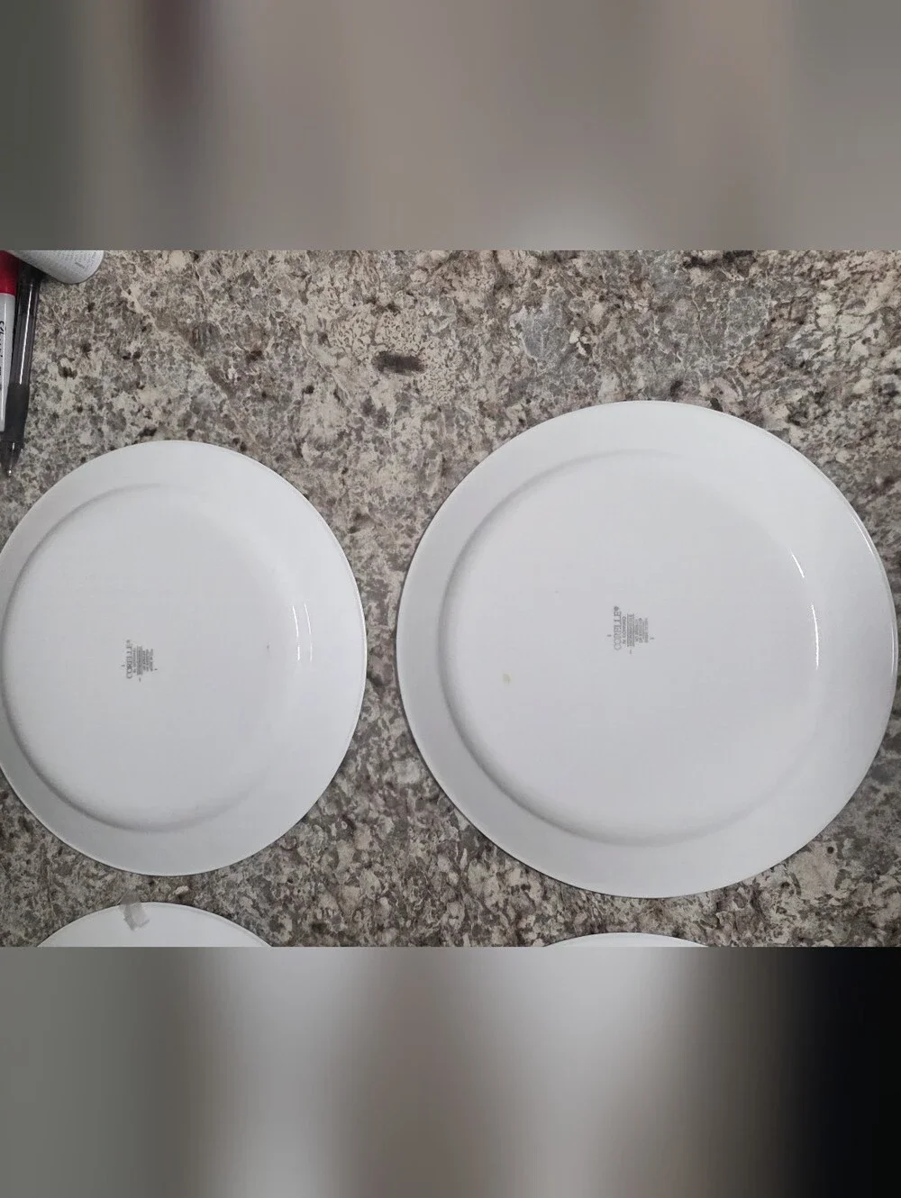 Vintage Set Of 4 Corelle Callaway Dinner Plates